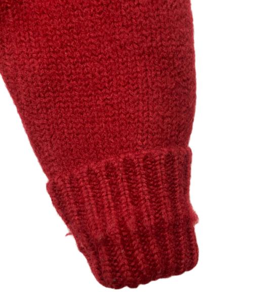 POLO RALPH LAUREN（ポロ・ラルフローレン）POLO RALPH LAUREN (ポロ・ラルフローレン) 厚手ニット レッド サイズ:Lの古着・服飾アイテム