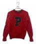 POLO RALPH LAUREN（ポロ・ラルフローレン）の古着「厚手ニット」｜レッド
