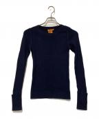 TORY BURCHトリーバーチ）の古着「薄手ニット」｜ネイビー