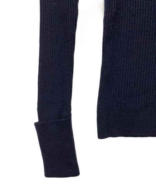 TORY BURCH（トリーバーチ）TORY BURCH (トリーバーチ) 薄手ニット ネイビー サイズ:Sの古着・服飾アイテム
