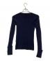 TORY BURCH (トリーバーチ) 薄手ニット ネイビー サイズ:S：4000円