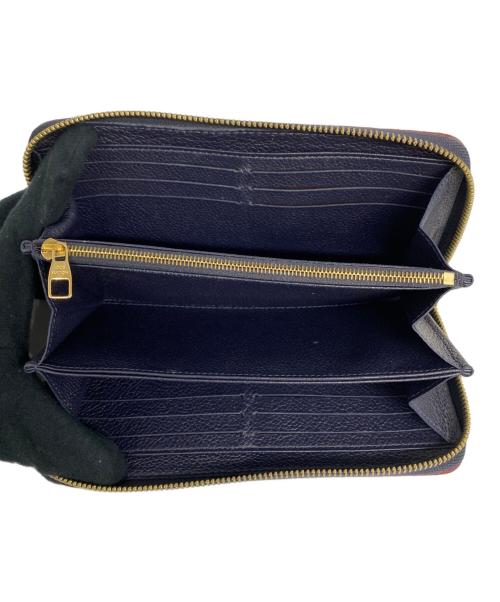 LOUIS VUITTON（ルイ ヴィトン）LOUIS VUITTON (ルイ ヴィトン) ラウンドファスナー財布 ネイビーの古着・服飾アイテム