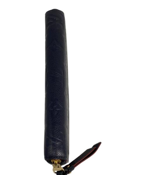 LOUIS VUITTON（ルイ ヴィトン）LOUIS VUITTON (ルイ ヴィトン) ラウンドファスナー財布 ネイビーの古着・服飾アイテム