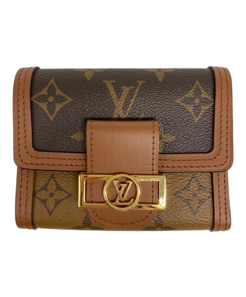 LOUIS VUITTON（ルイ ヴィトン）LOUIS VUITTON (ルイ ヴィトン) ポルトフォイユ ドーフィーヌ コンパクト ブラウンの古着・服飾アイテム