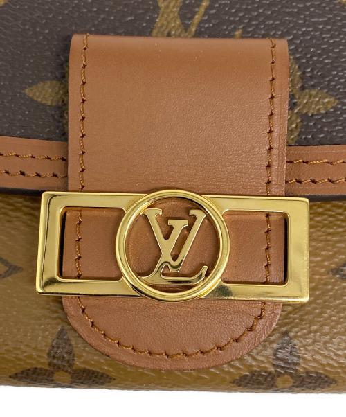 LOUIS VUITTON（ルイ ヴィトン）LOUIS VUITTON (ルイ ヴィトン) ポルトフォイユ ドーフィーヌ コンパクト ブラウンの古着・服飾アイテム
