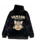 VANSON (バンソン) トムとジェリー (トムトジェリー) ボアジャケット ブラック サイズ:L：15000円