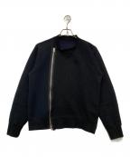 sacaiサカイ）の古着「Sponge Sweat Blouson」｜ブラック
