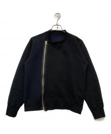 sacai（サカイ）の古着「Sponge Sweat Blouson」｜ブラック