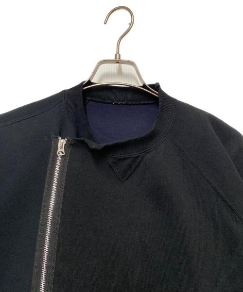 sacai（サカイ）sacai (サカイ) Sponge Sweat Blouson ブラック サイズ:1の古着・服飾アイテム