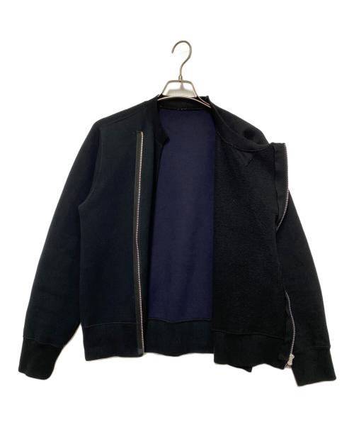 sacai（サカイ）sacai (サカイ) Sponge Sweat Blouson ブラック サイズ:1の古着・服飾アイテム