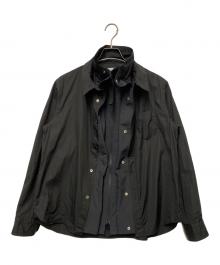 sacai（サカイ）の古着「Poplin Shirt」｜ブラック