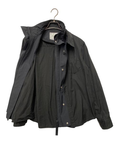 sacai（サカイ）sacai (サカイ) Poplin Shirt ブラック サイズ:1の古着・服飾アイテム