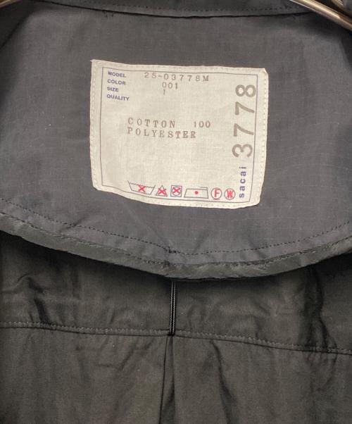 sacai（サカイ）sacai (サカイ) Poplin Shirt ブラック サイズ:1の古着・服飾アイテム