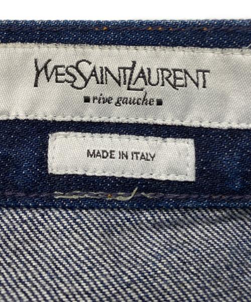 Yves Saint Laurent Rive Gauche（イヴ・サンローラン リヴ・ゴーシュ）Yves Saint Laurent Rive Gauche (イヴ・サンローラン リヴ・ゴーシュ) デニムパンツ インディゴ サイズ:44の古着・服飾アイテム