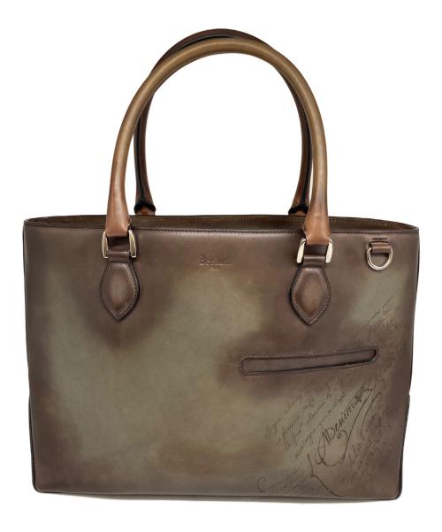 Berluti（ベルルッティ）Berluti (ベルルッティ) トートバッグ ブラウンの古着・服飾アイテム