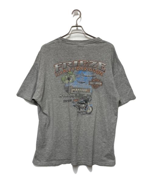 HARLEY-DAVIDSON（ハーレーダビッドソン）HARLEY-DAVIDSON (ハーレーダビッドソン) 半袖Tシャツ グレー サイズ:XLの古着・服飾アイテム