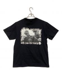 stussy×gang starr（ステューシー）の古着「Tシャツ」｜ブラック