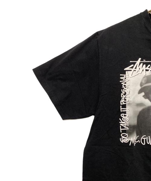 stussy（ステューシー）stussy (ステューシー) gang starr Tシャツ ブラック サイズ:Mの古着・服飾アイテム