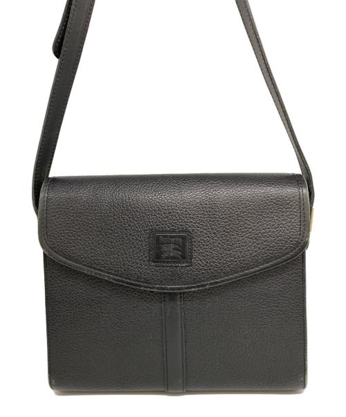 BURBERRY（バーバリー）BURBERRY (バーバリー) ショルダーバッグ ブラックの古着・服飾アイテム