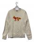 maison kitsune（メゾンキツネ）の古着「クルーネックスウェット」｜ベージュ