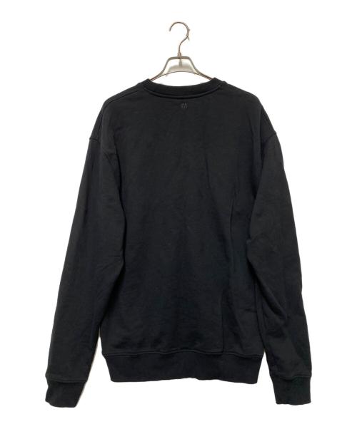 AMI Alexandre Mattiussi（アミアレクサンドルマテュッシ）AMI Alexandre Mattiussi (アミアレクサンドルマテュッシ) クルーネックスウェット ブラック サイズ:XXLの古着・服飾アイテム