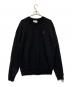 AMI Alexandre Mattiussi（アミアレクサンドルマテュッシ）の古着「クルーネックスウェット」｜ブラック