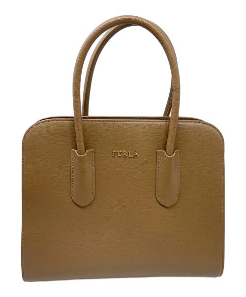FURLA（フルラ）FURLA (フルラ) トートバッグ ブラウンの古着・服飾アイテム