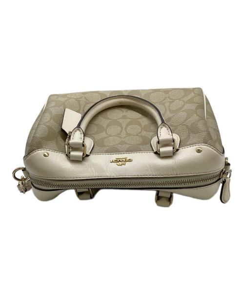 COACH（コーチ）COACH (コーチ) ミニショルダーバッグ ベージュの古着・服飾アイテム