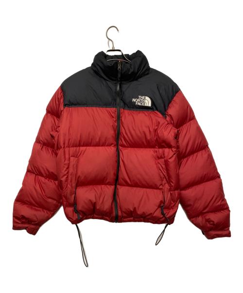THE NORTH FACE（ザ ノース フェイス）THE NORTH FACE (ザ ノース フェイス) ダウンジャケット ブラック×レッド サイズ:Lの古着・服飾アイテム