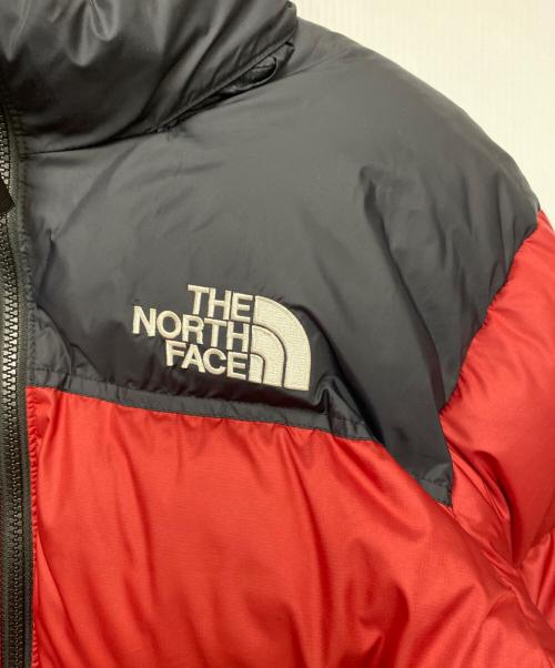 THE NORTH FACE（ザ ノース フェイス）THE NORTH FACE (ザ ノース フェイス) ダウンジャケット ブラック×レッド サイズ:Lの古着・服飾アイテム