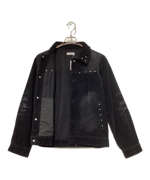 PERUSHU（ペルーシュ）Perushu (ペルーシュ) コーデュロイジャケット ブラック サイズ:M 未使用品の古着・服飾アイテム