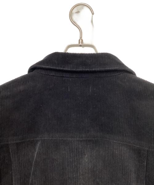 PERUSHU（ペルーシュ）Perushu (ペルーシュ) コーデュロイジャケット ブラック サイズ:M 未使用品の古着・服飾アイテム
