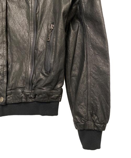 RENAULT（ルノー）RENAULT (ルノー) レザージャケット ブラック サイズ:9号の古着・服飾アイテム