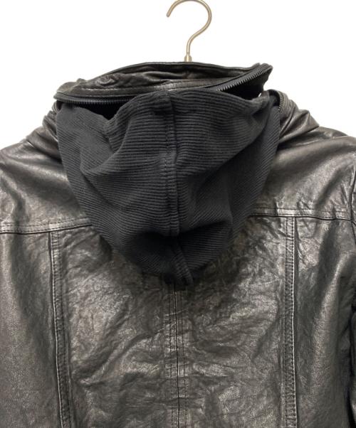 RENAULT（ルノー）RENAULT (ルノー) レザージャケット ブラック サイズ:9号の古着・服飾アイテム