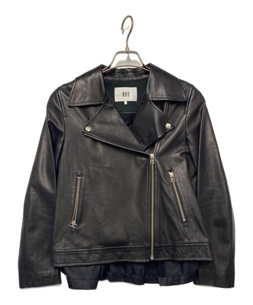 RAY BEAMS（レイ ビームス）RAY BEAMS (レイ ビームス) レザーライダースジャケット ブラック サイズ:1 未使用品の古着・服飾アイテム