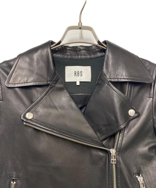 RAY BEAMS（レイ ビームス）RAY BEAMS (レイ ビームス) レザーライダースジャケット ブラック サイズ:1 未使用品の古着・服飾アイテム