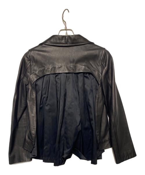 RAY BEAMS（レイ ビームス）RAY BEAMS (レイ ビームス) レザーライダースジャケット ブラック サイズ:1 未使用品の古着・服飾アイテム