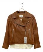 RAY BEAMSレイ ビームス）の古着「レザージャケット」｜ブラウン