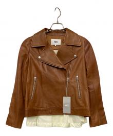 RAY BEAMS（レイ ビームス）の古着「レザージャケット」｜ブラウン