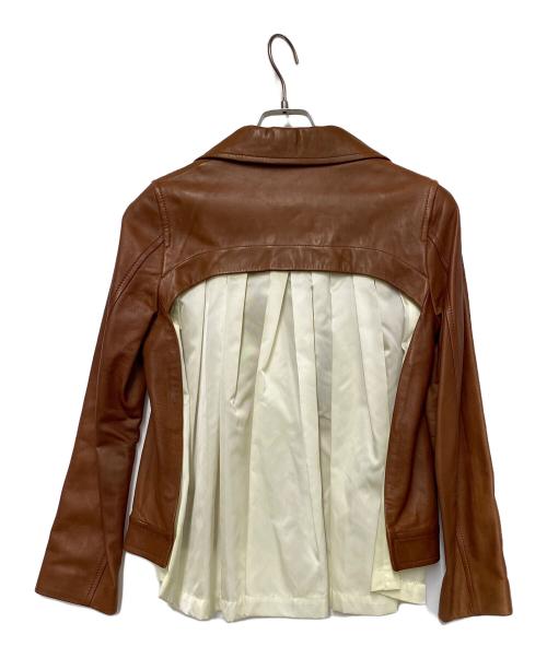 RAY BEAMS（レイ ビームス）RAY BEAMS (レイ ビームス) レザージャケット ブラウン サイズ:1 未使用品の古着・服飾アイテム