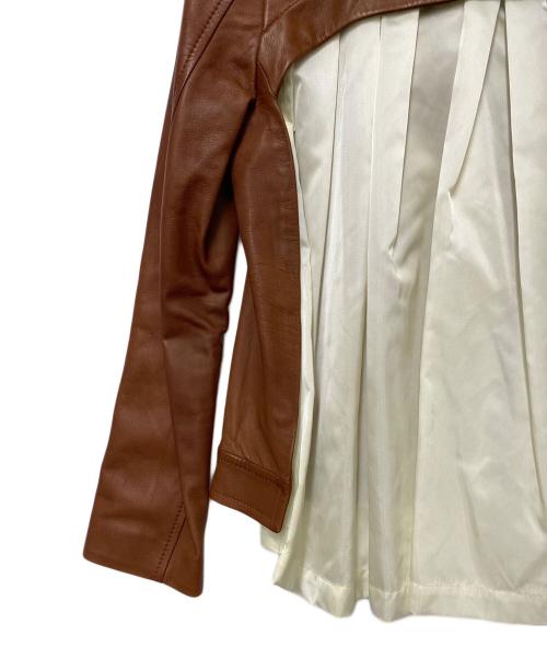 RAY BEAMS（レイ ビームス）RAY BEAMS (レイ ビームス) レザージャケット ブラウン サイズ:1 未使用品の古着・服飾アイテム