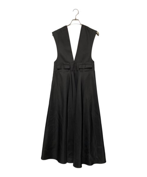 machatt（マチャット）machatt (マチャット) ネックジャンパースカート ブラック サイズ:Freeの古着・服飾アイテム