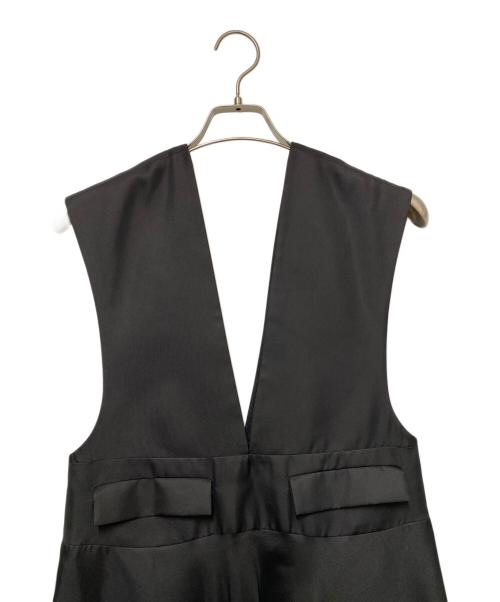 machatt（マチャット）machatt (マチャット) ネックジャンパースカート ブラック サイズ:Freeの古着・服飾アイテム