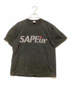 SAPEurサプール）の古着「半袖Tシャツ」｜ブラック