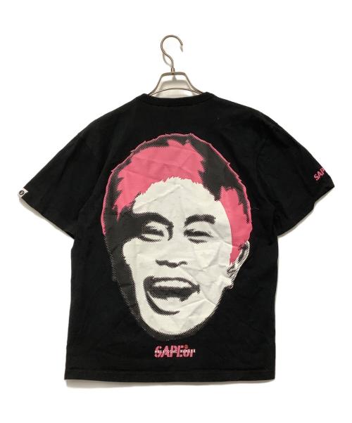 SAPEur（サプール）SAPEur (サプール) 半袖Tシャツ ブラック サイズ:Mの古着・服飾アイテム
