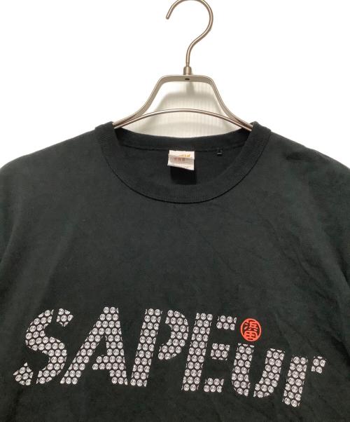SAPEur（サプール）SAPEur (サプール) 半袖Tシャツ ブラック サイズ:Mの古着・服飾アイテム