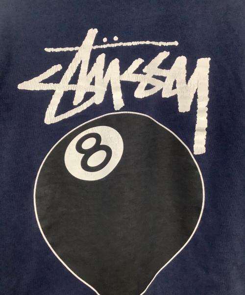 stussy（ステューシー）stussy (ステューシー) 8ボールパーカー ネイビー サイズ:Mの古着・服飾アイテム