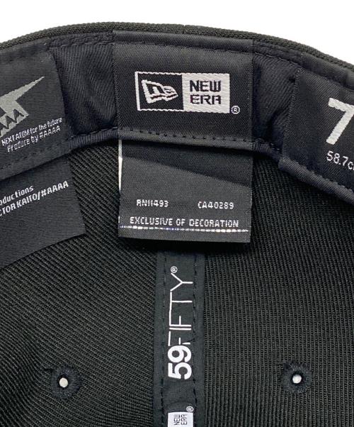 New Era（ニューエラ）New Era (ニューエラ) キャップ ブラック サイズ:58.7cmの古着・服飾アイテム