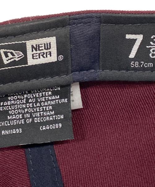 New Era（ニューエラ）New Era (ニューエラ) キャップ ボルドーの古着・服飾アイテム