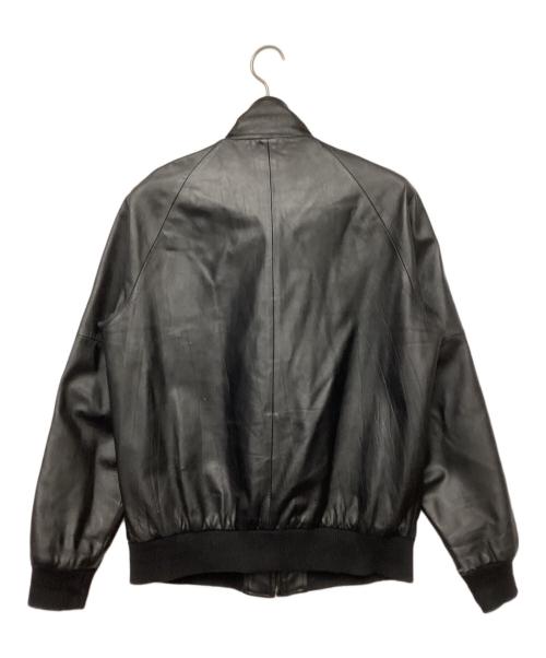 Schott（ショット）Schott (ショット) ラムレザートラックジャケット ブラック サイズ:Lの古着・服飾アイテム